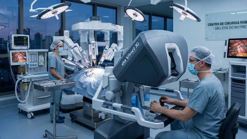 Cirurgia robótica na oncologia: precisão, tecnologia e mais segurança no tratamento do câncer